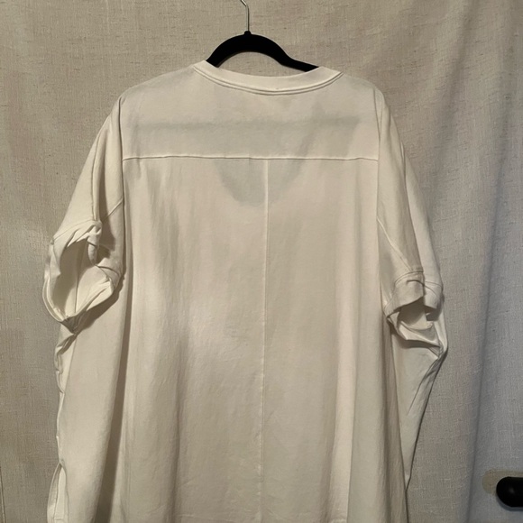 Fantastic Fawn White Oversized Boxy T-Shirt - Picture 3 of 3